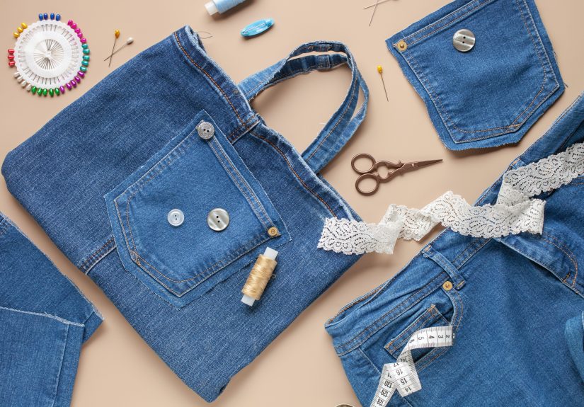 5 Clever Denim Crafts to Make with Your Donation Pile of Jeans