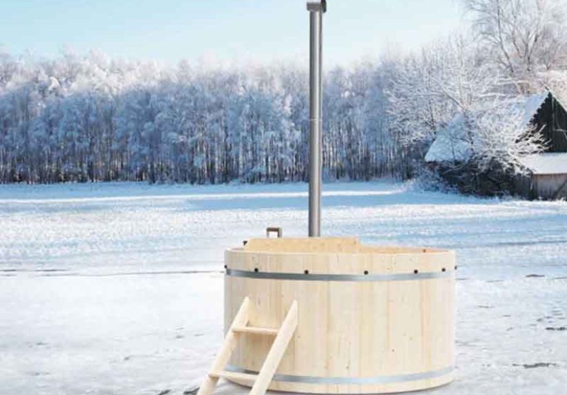 BZB Cabins and Outdoors Wood-Burning Hot Tub Kit I170