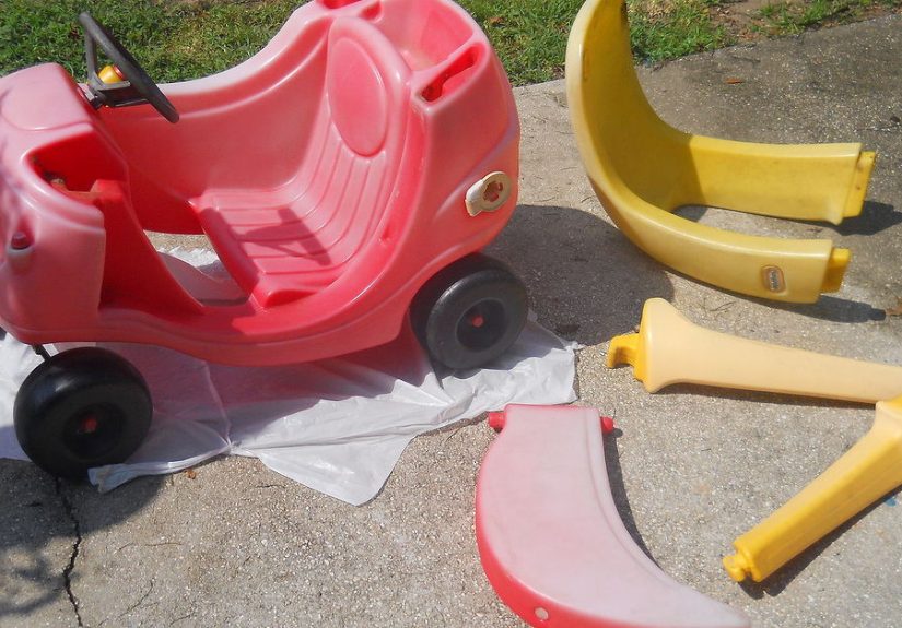 DIY Little Tikes Car Makeover Idea