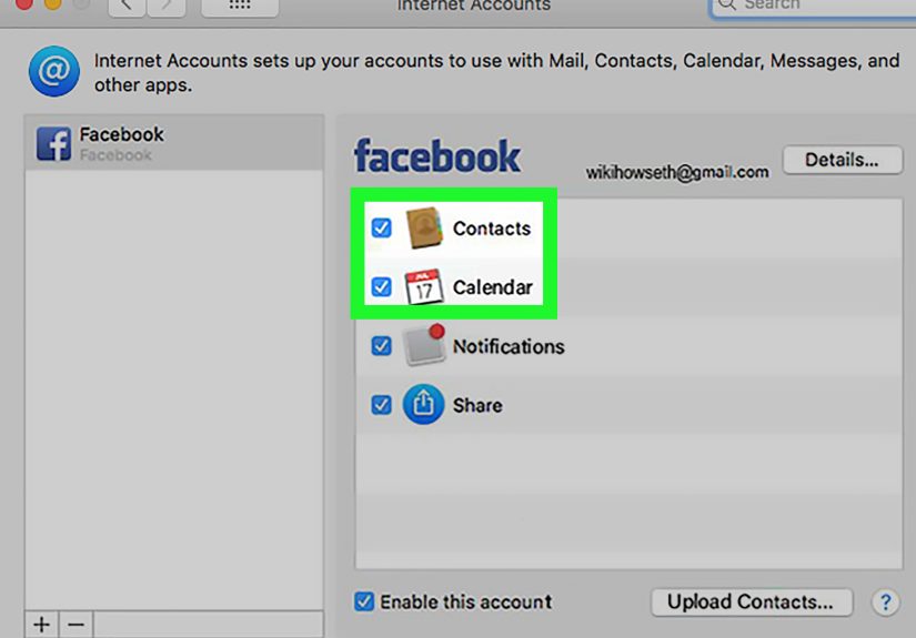 How to Add a Facebook Account to a Mac: Integrate with macOS