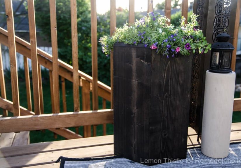 How to Build a One Board 2x8 Hexagon Planter