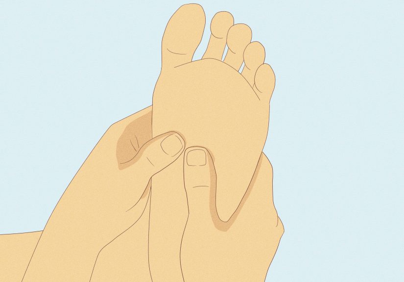 How to Read a Foot Reflexology Chart (with Sample Chart)