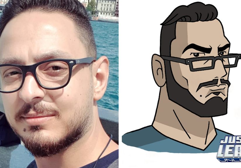 I Challenged Myself To Draw A Self-Portrait In 50 Different Cartoon Styles