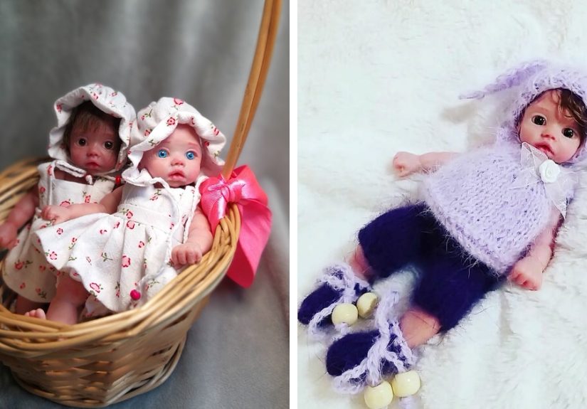 I Create Tiny And Realistic Looking Silicone Baby Dolls, And Here Are The Best 31 Pics