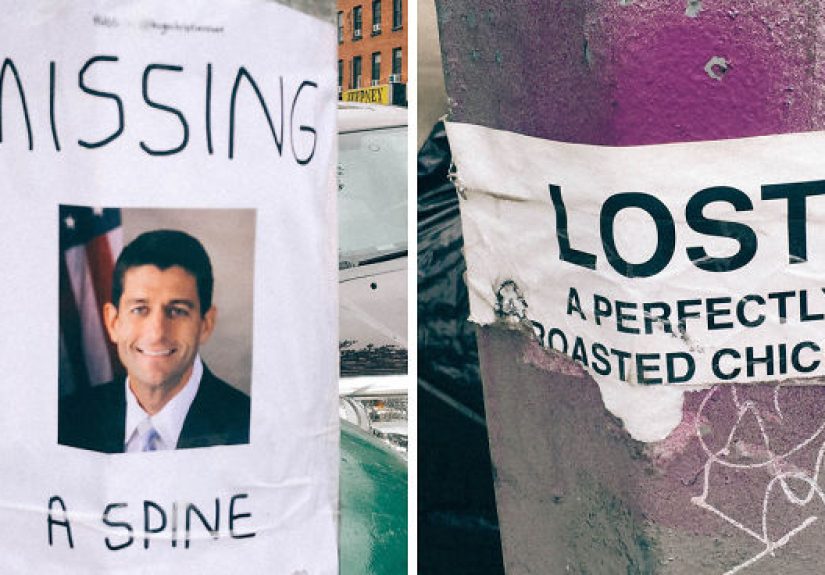 I Photograph The Weirdest Posters I Find In NYC