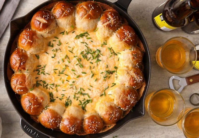 Pull-Apart Pretzel Skillet recipe