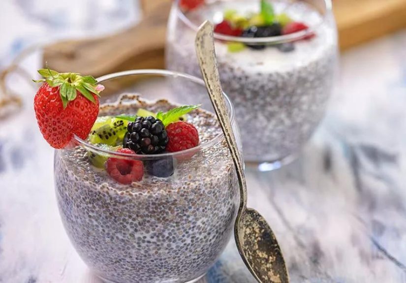 Recipe: Chia and Berry Breakfast Pudding