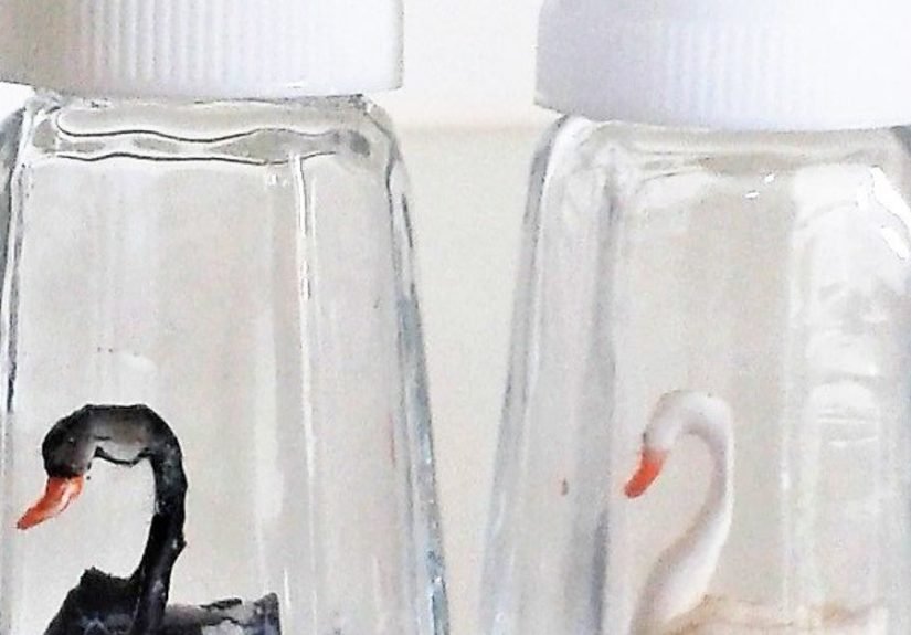 Salt and Pepper Snowglobes. Sold at Anthropologie.