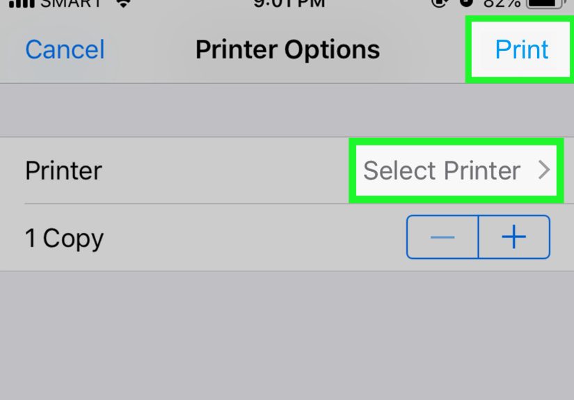 2 Simple Ways to Print from iPhone to HP Printer (w/ Pictures)