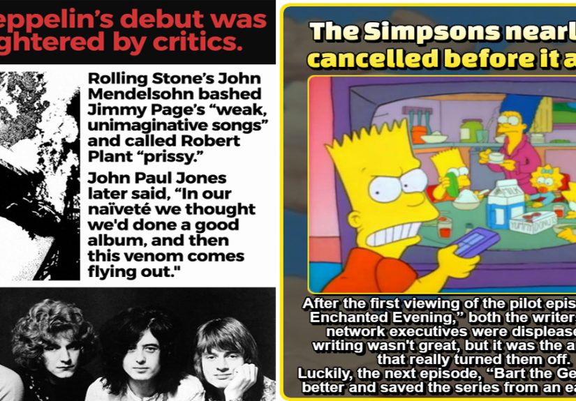 24 Pop Culture Iconic Things (That Bombed Initially)