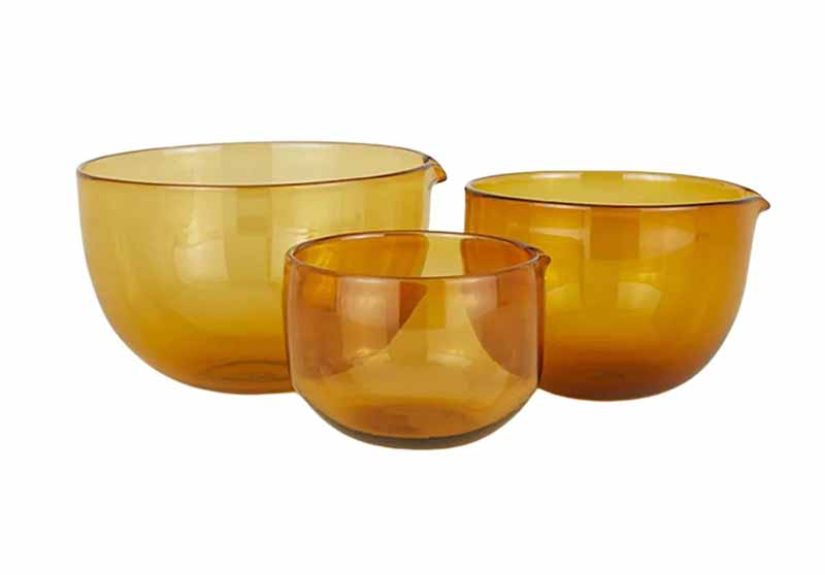Blown Glass Nesting Bowls