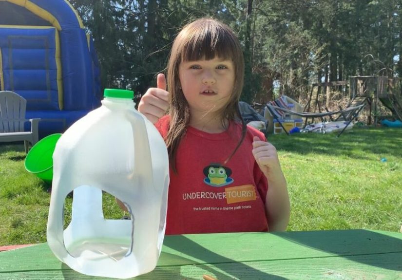 DIY Recycled Earth Day Craft Idea for Kids