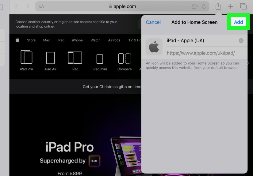 How to Bookmark Websites on an iPad: Safari & Home Screen