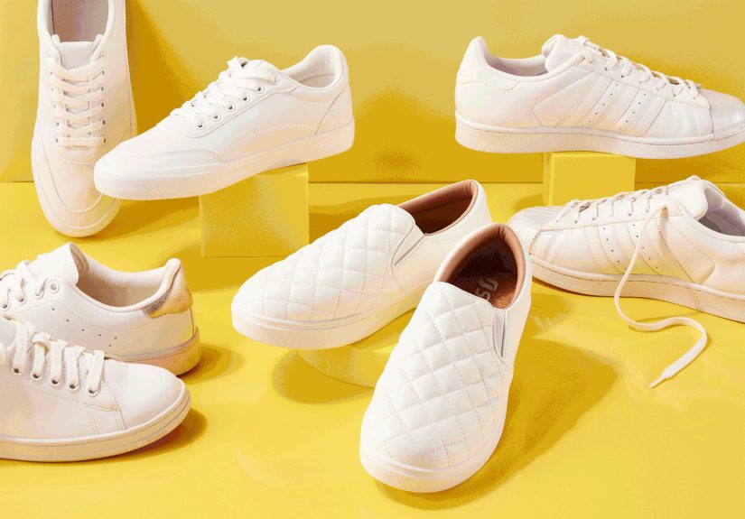 How to Clean White Leather Shoes