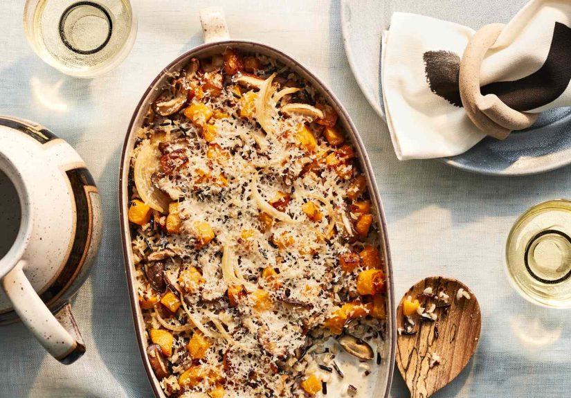 I’m a Recipe Developer, and This Butternut Squash and Wild Rice Casserole Is My Thanksgiving Go-To