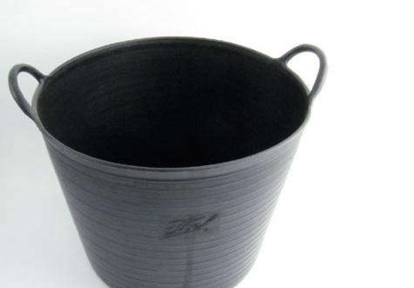 Recycled Black Trug