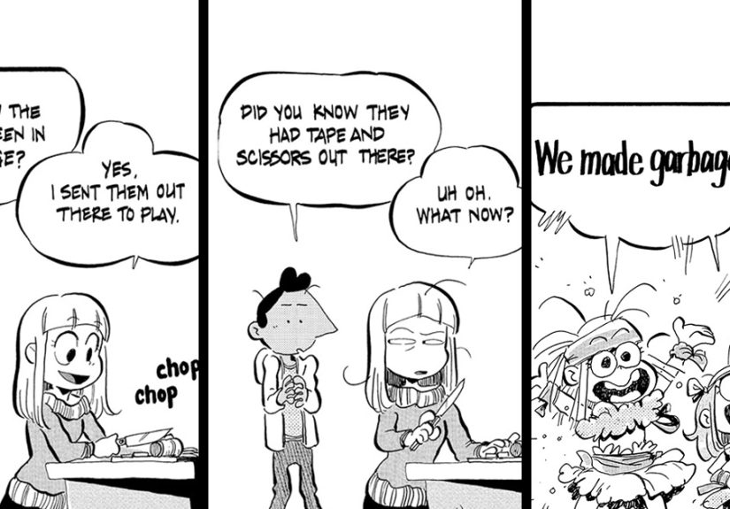 The Chaos And Joys Of Parenting: 33 Lighthearted Comics Illustrated By Anthony Holden