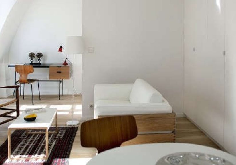 The Perfect Two-Room Paris Pied-à-Terre, Ikea Kitchen Included