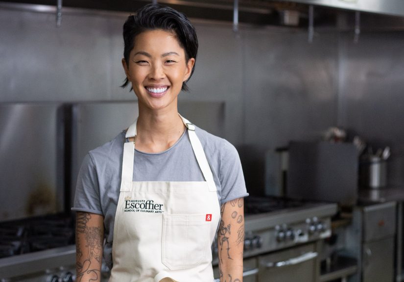'Top Chef' Star Kristen Kish Dishes 3 Must-Know Tricks from Culinary School That Will Level Up Your Meals