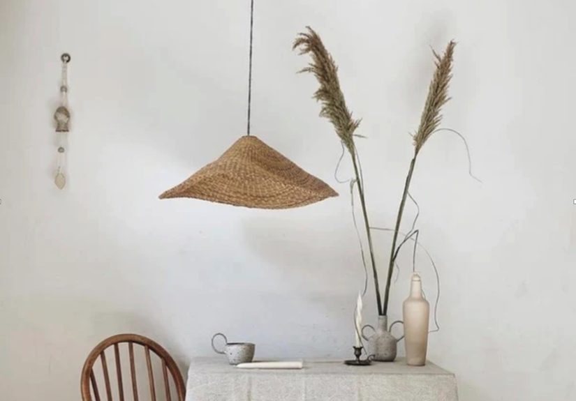 Trend Alert: 8 Wavy Wicker Hanging Lights