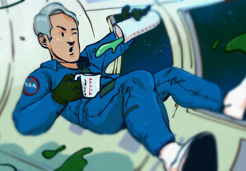 Where There Is No Down: Measuring Liquid Levels In Space