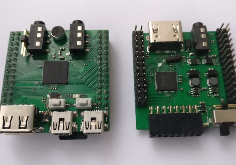 A Nifty F1C100S Dual-Board Computer