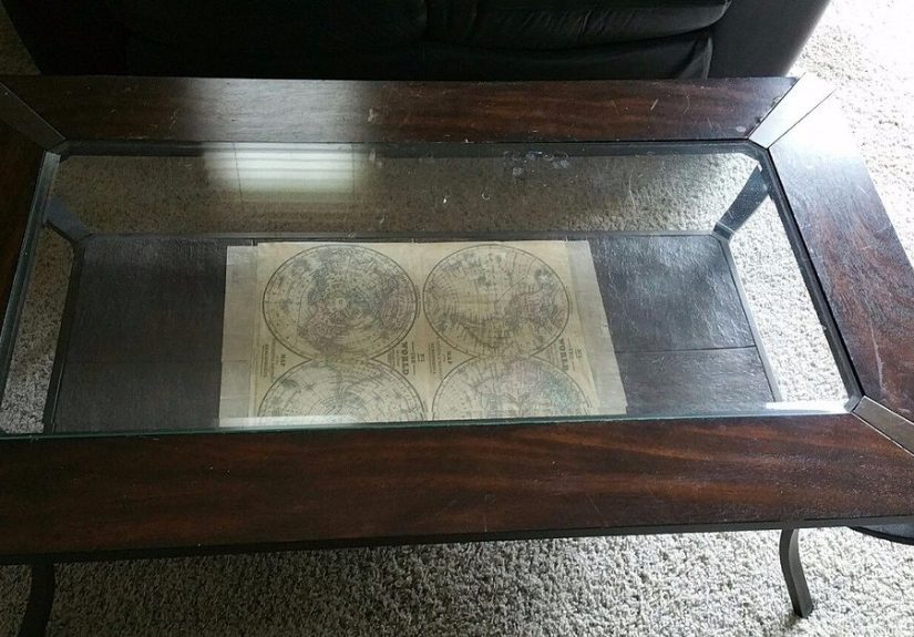 Chunky Heavy Table Redesigned Into Modern Light and Sleek.