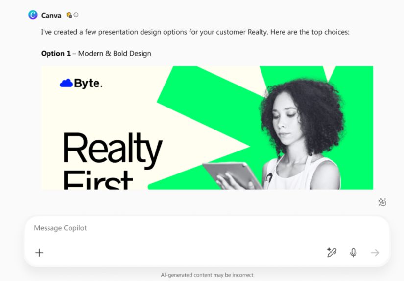 Copilot Gains New Canva Support