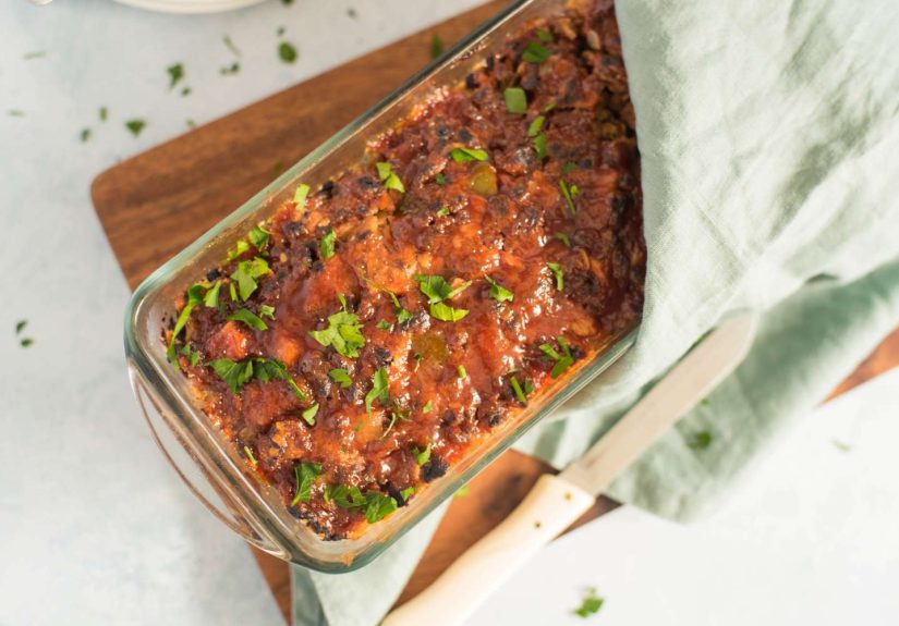 Easy Vegetarian Vegan Meatloaf Recipe
