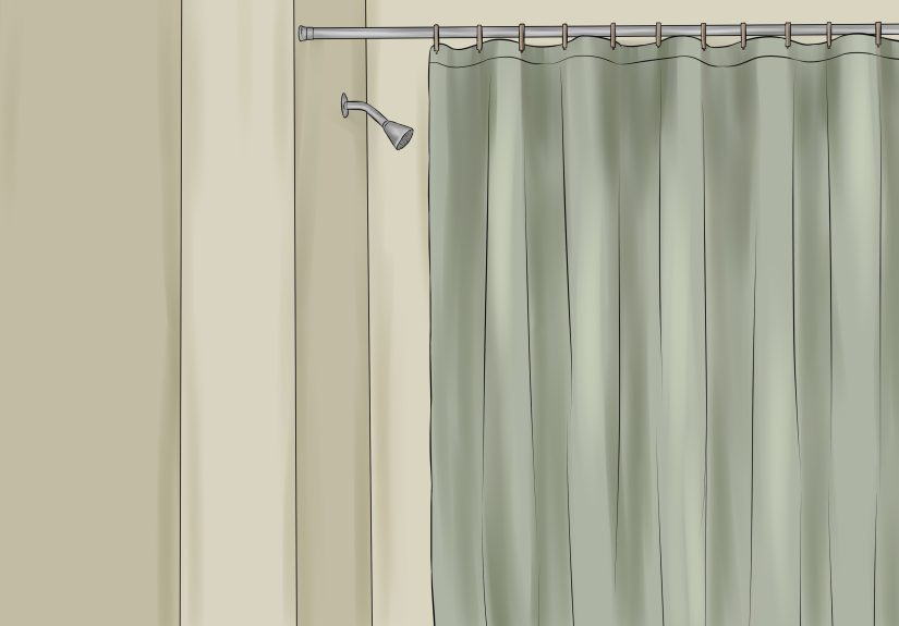 How to Install a Shower Curtain: 15 Steps
