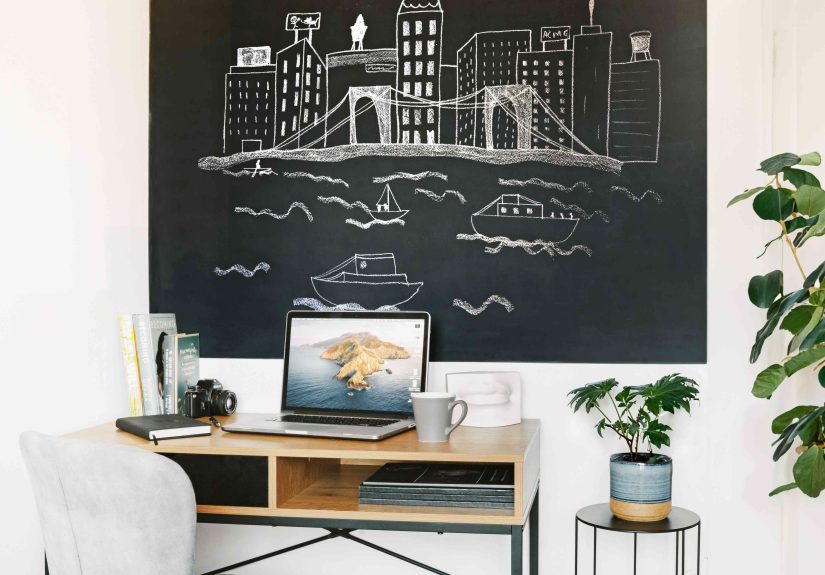 How to Make a Chalkboard Wall