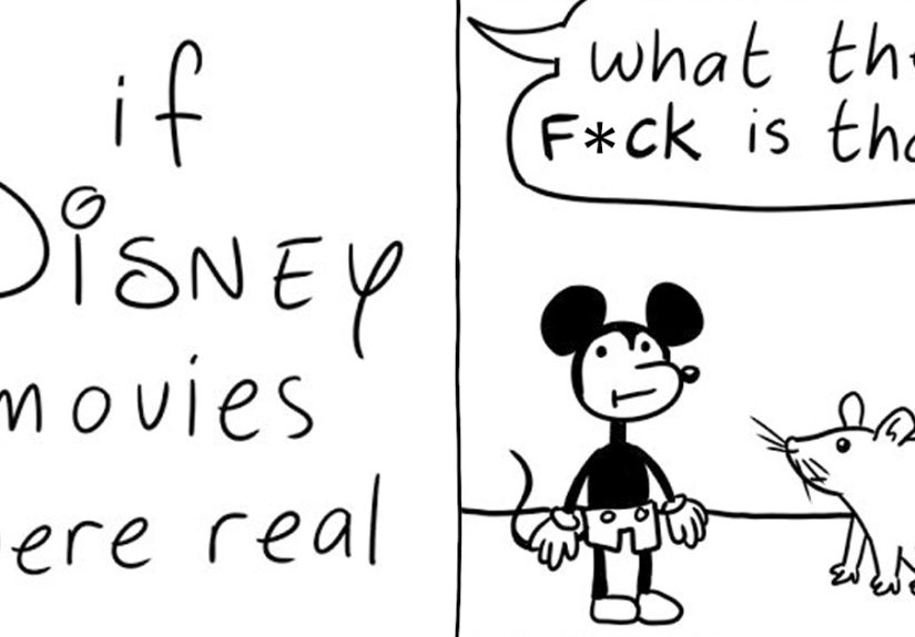 I Turn My Weird Thoughts Into Short Black And White Comics