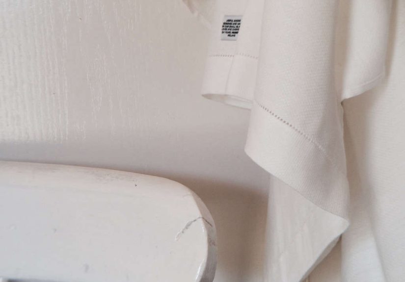 Irish Linen Exfoliating Bath Towel