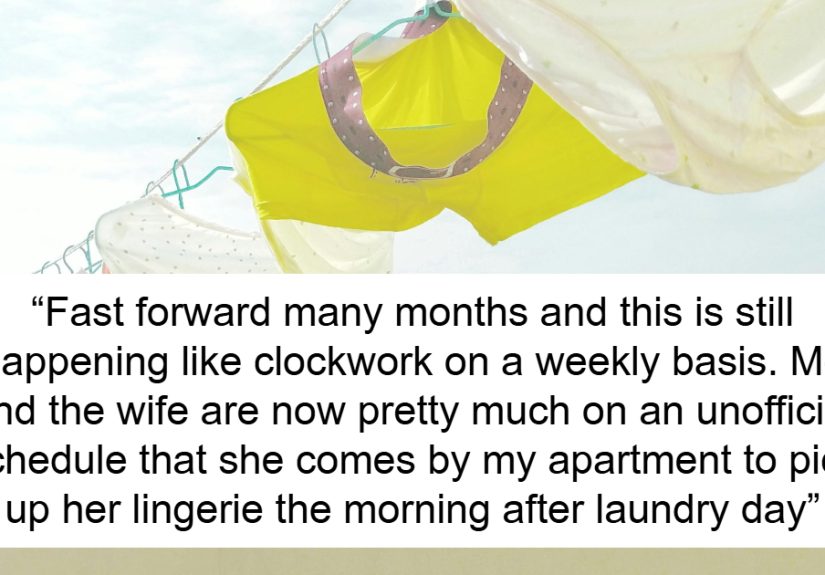 Neighbor Always Returns Lady’s Lingerie From His Balcony, Livid Husband Says It’s Creepy