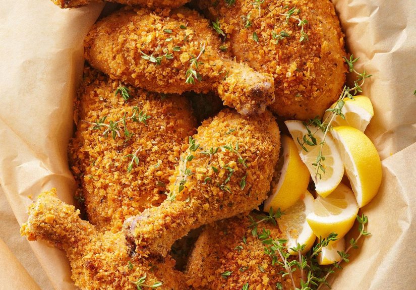 Oven Fried Chicken Recipe
