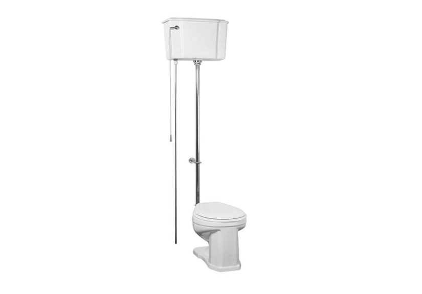 Pegasus Victoria 2-piece 1.6 GPF Round High Tank Water Closet Toilet