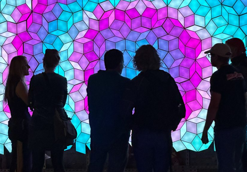 Penrose Tile Wall Really Tiles the Room Together - Make: