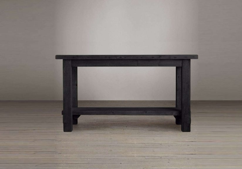 Salvaged Wood Kitchen Island Large