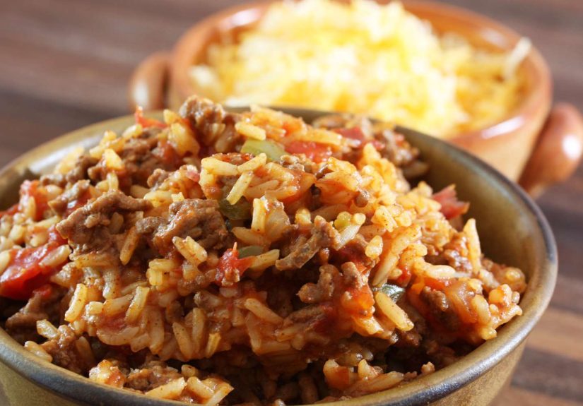 Spanish Rice with Ground Beef Recipe