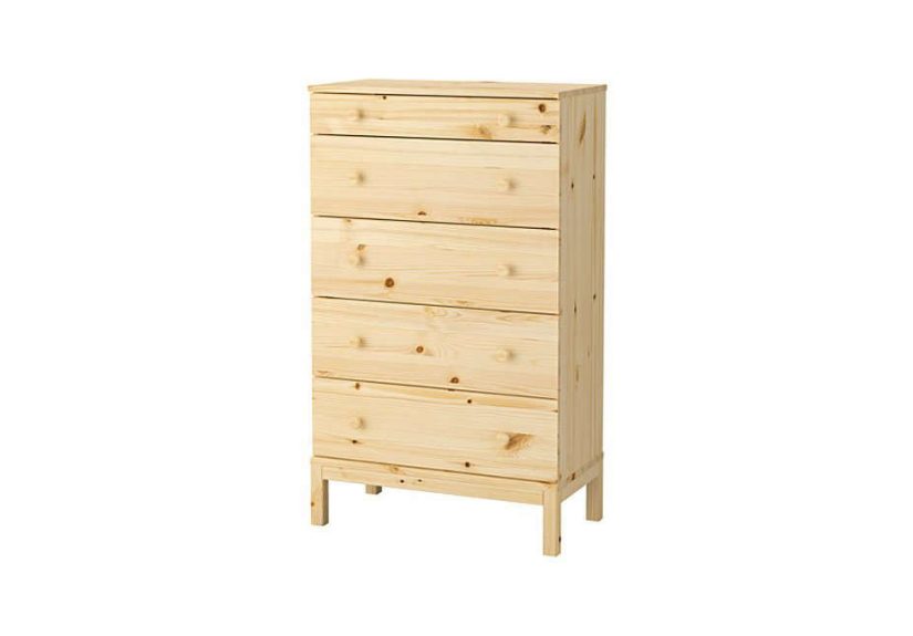 Tarva 5-Drawer Pine Chest