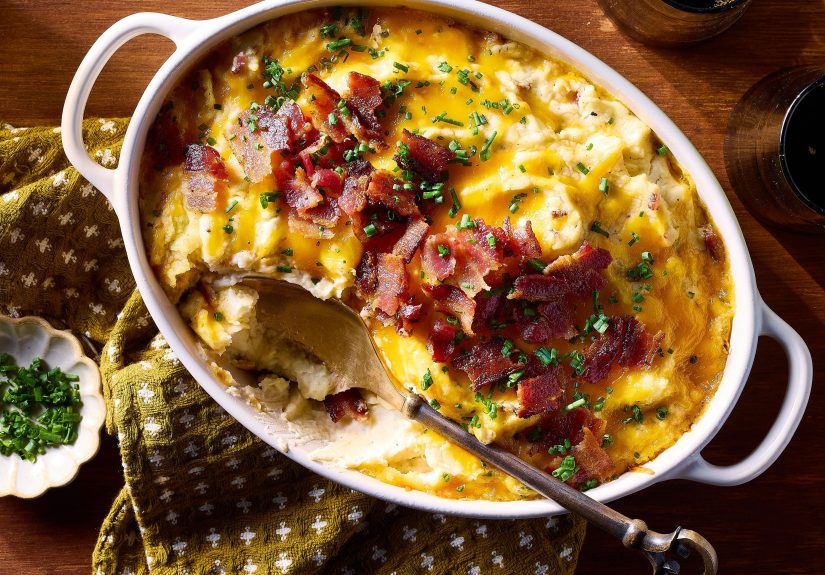 Twice Baked Potato Dump Casserole