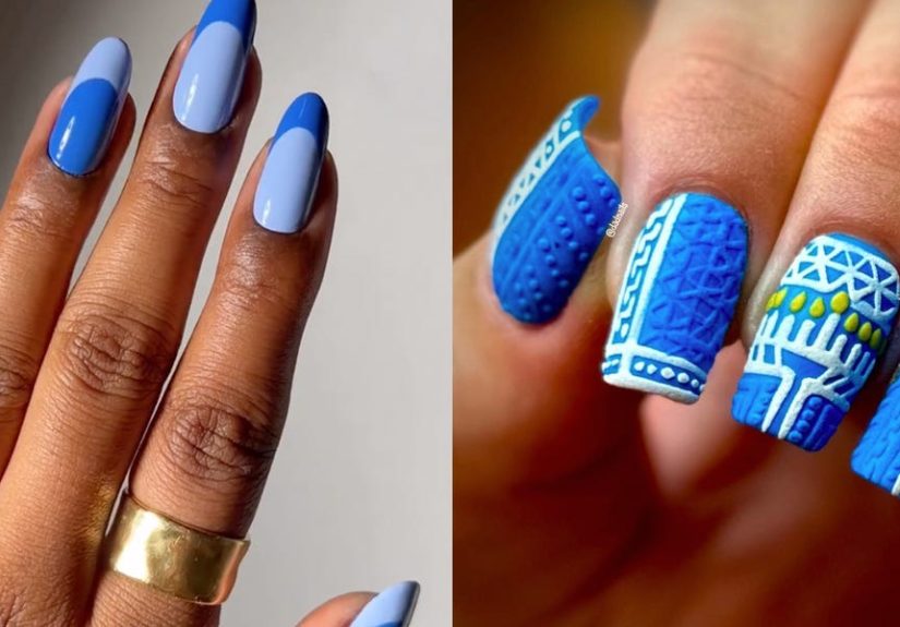 20 Best Hanukkah Nail Designs to Try During the Holiday 2023