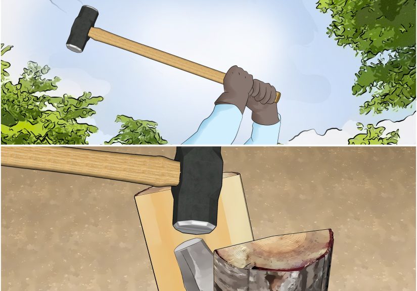 3 Ways to Split Hardwood Firewood