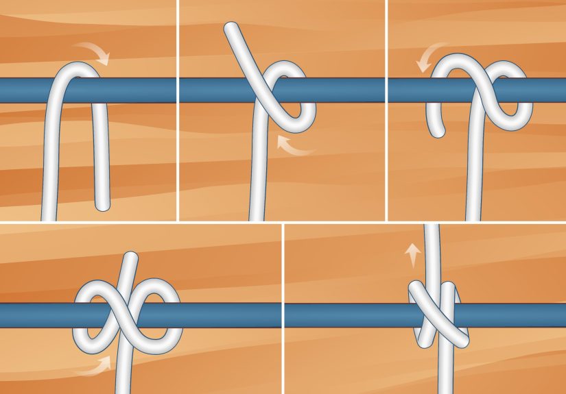 3 Ways to Tie a Clove Hitch Knot