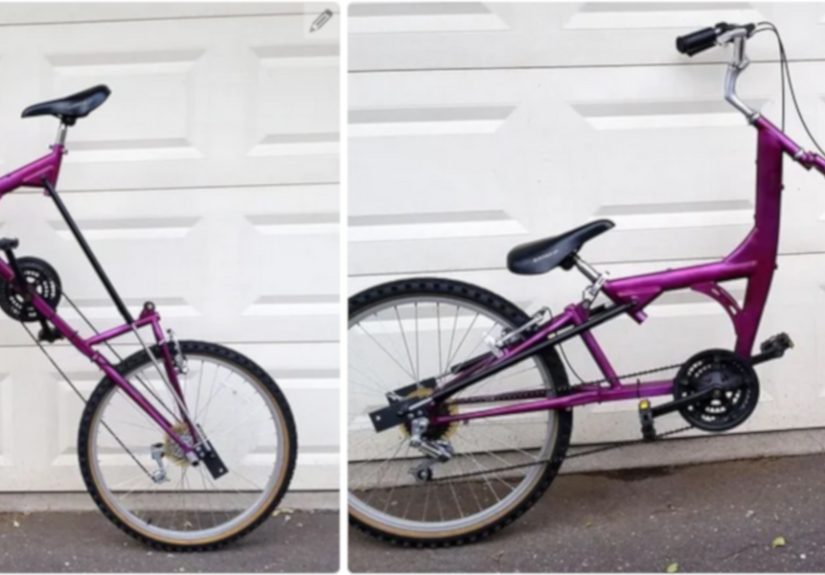 Bicycle Transforms Mid-Ride