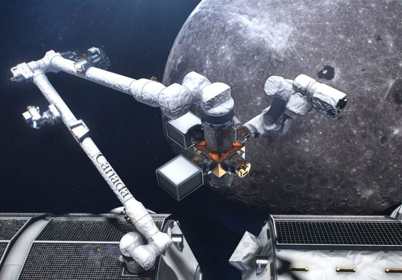 Canada Offers Robot Arm for NASA's "Lunar Gateway" Program
