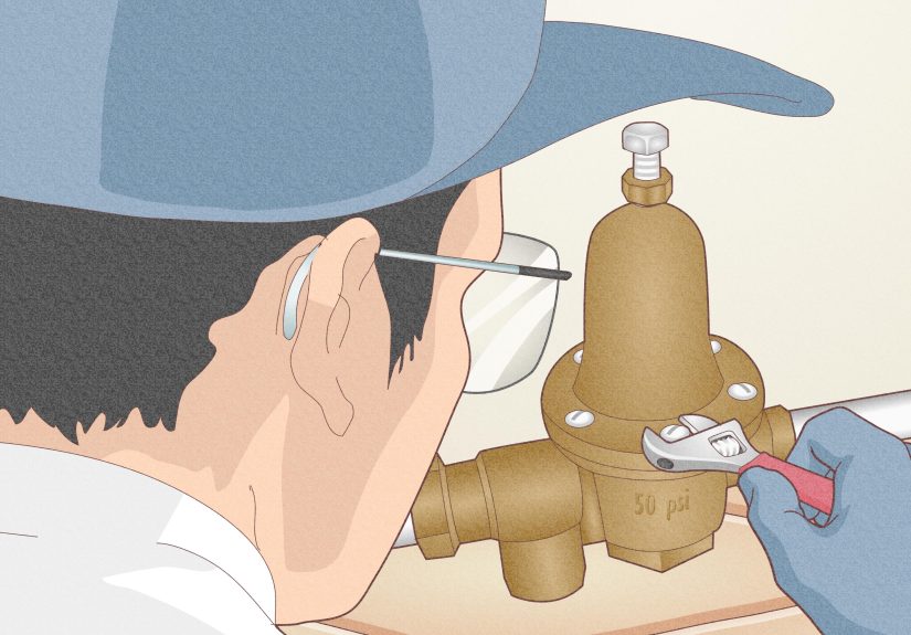 How to Adjust a Water Pressure Regulator Valve at Home