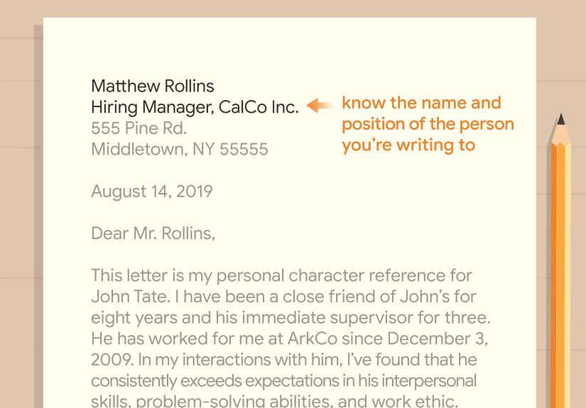 How to Write a Character Reference: 7 Steps