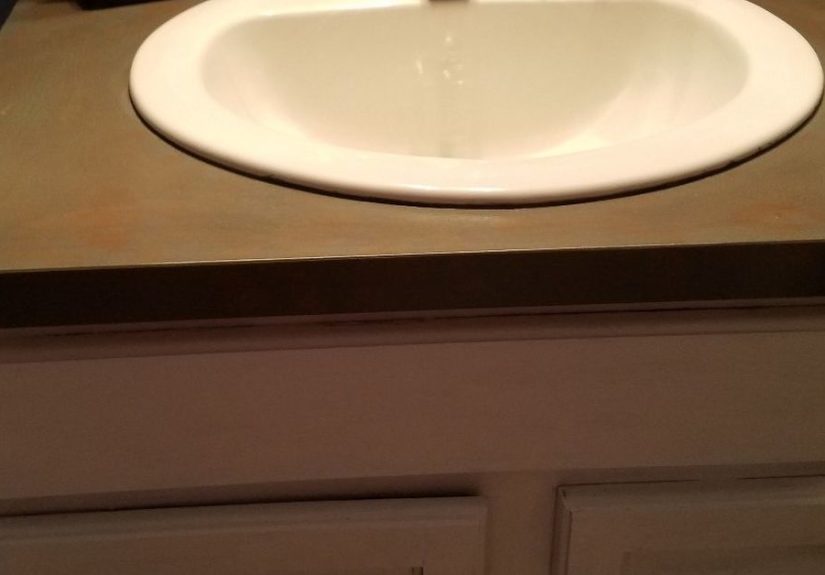 I Have Always Wanted To......paint My Bathroom Countertop!