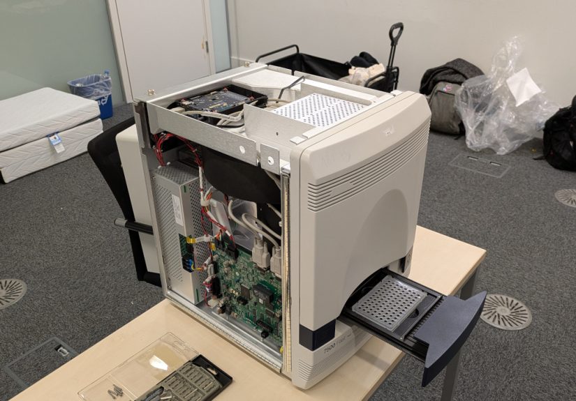 Making A PCR Machine Crypto Sign Its Results